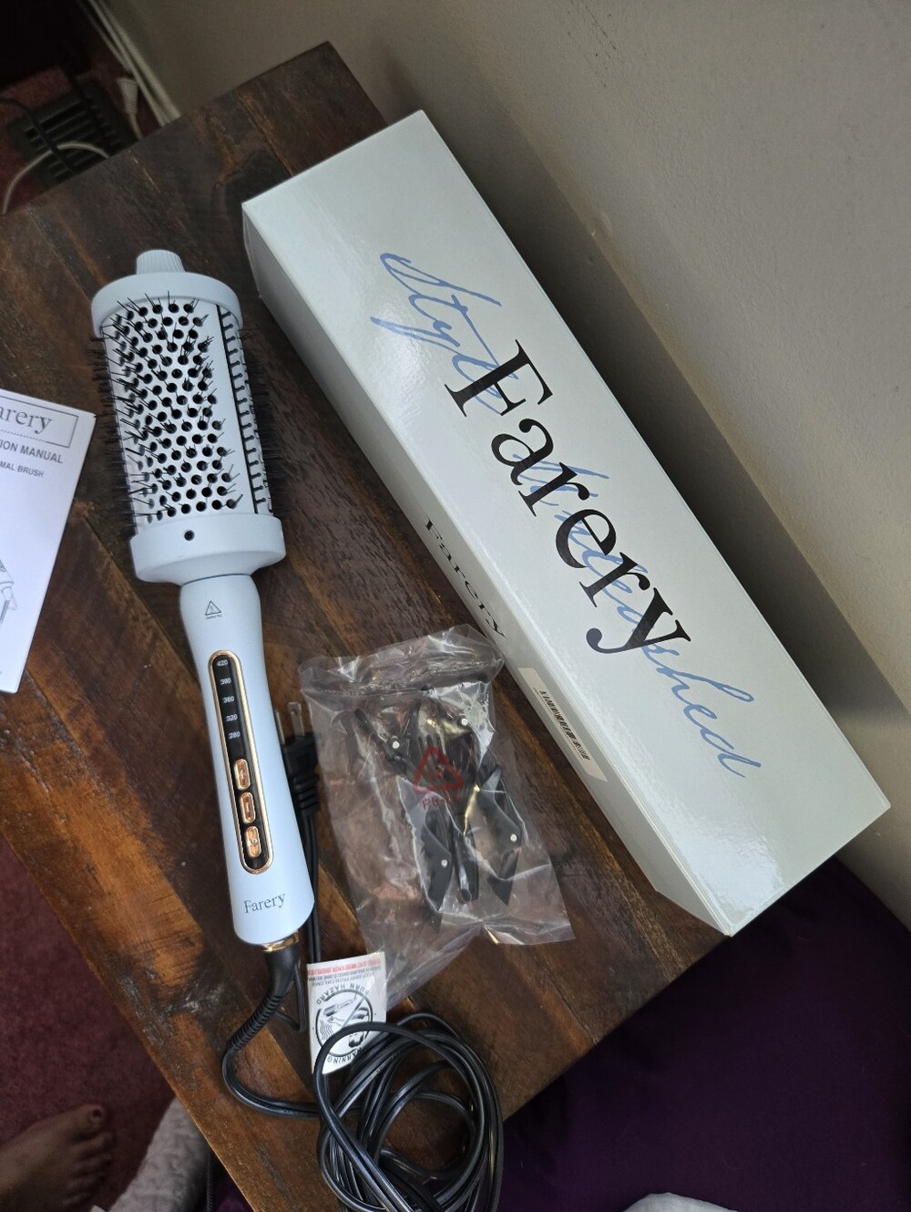 Farery 2.4" Thermal Brush